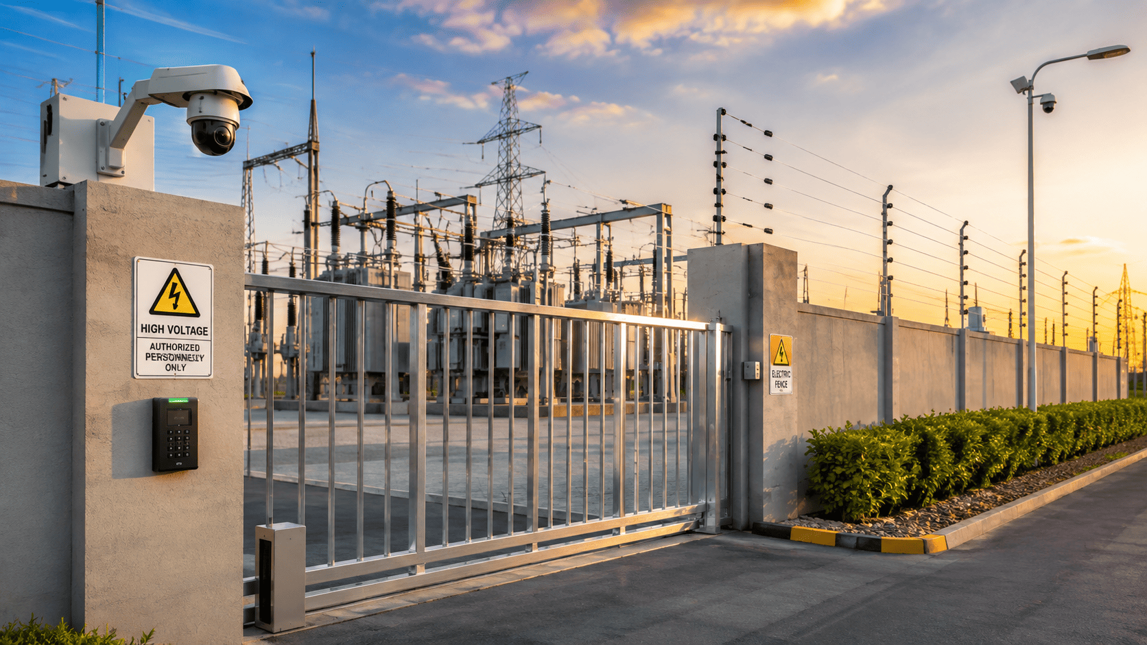 Integrated Security for Electrical Substation Sites image
placeholder